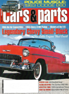 CARS & PARTS 2005 MAR - '55 BEL AIR, '55 CHEVY 3100 PU, HIST V-8, CHEVY MOUSE